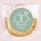 Big Dot of Happiness Sage Green Wedding Thank You Stickers and Clear Cookie Bags, Cellophane Treat Bags 4.25x7 IN for Candy or Baked Goods - 25 Count